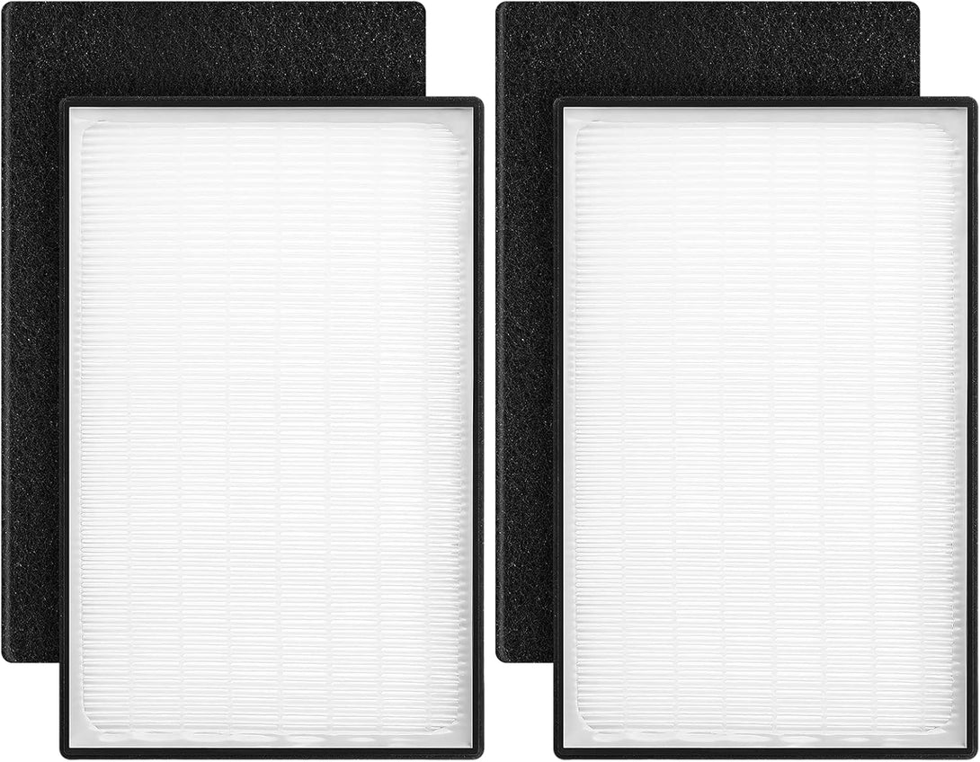 2 Pack A2 H13 HEPA Replacement Filter Compatible with 3M Filtrete Room Air Purifier Models FAP-C02-A2, FAP-C03-A2, FAP-T03-A2, Part # 1150101