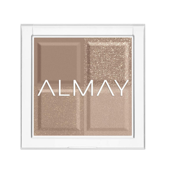 Almay Eyeshadow Palette, Longlasting Eye Makeup, Single Shade Eye Color in Matte, Metallic, Satin and Glitter Finish, Hypoallergenic, 130 the World Is My Oyster, 0.1 Oz