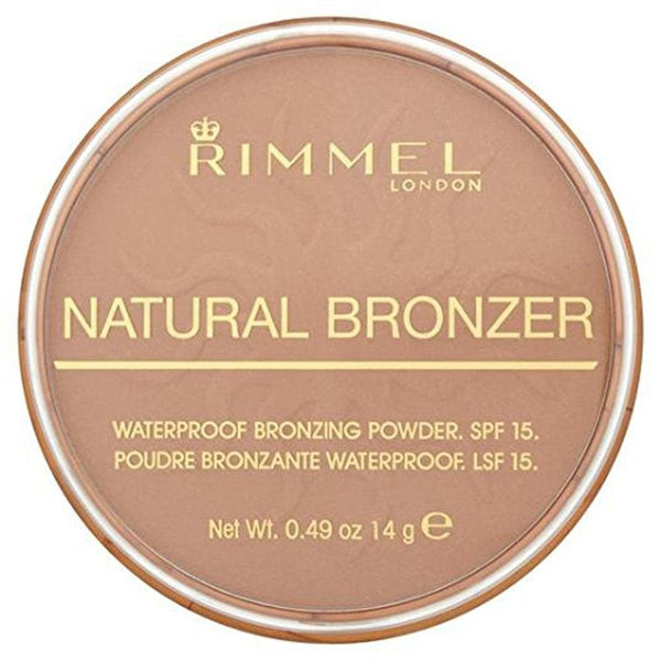 Rimmel London Natural - 022 Sun Bronze - Bronzer, Matte Finish, 0.49Oz