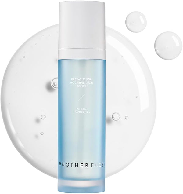 Another FACE PEPTATHENOLâ„¢ Aqua Balance Toner 4.05 Fl. Oz, Daily Moisturizer for Dry Skin, Exfoliating for Smooth Skin, Sebum Control, Non-Irritation for Sensitive Skin, Vegan, Korean Skin Care