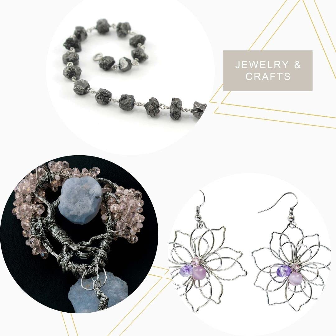 Artistic Wire 28 Gauge Stainless Steel Craft Jewelry Wrapping Wire Wire, 40 Yd