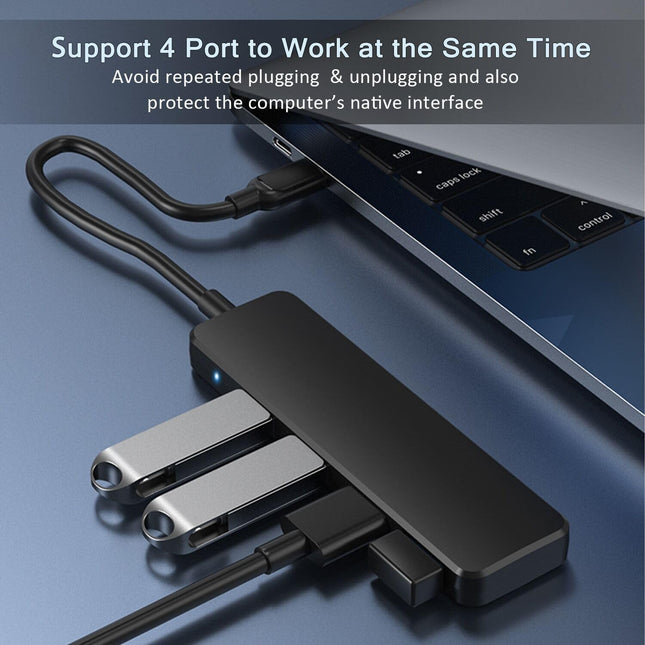 USB 3.0 Hub, VIENON 4-Port USB Hub USB Splitter USB Expander for Laptop, Xbox, Flash Drive, HDD, Console, Printer, Camer