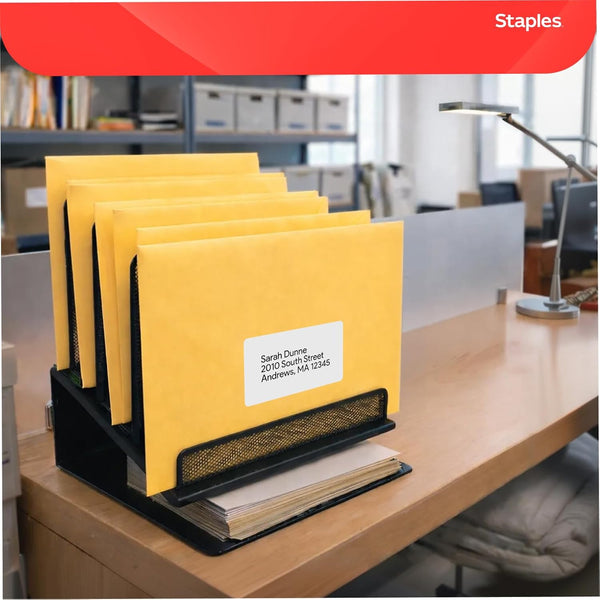 Staples 9 x 12 Kraft Clasp & Moistenable Envelopes, Brown Manila, Heavyweight Document Mailers with Metal Clasp, 100/Box 100 Pack