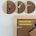 5x5 Wooden Picture Frames with 4x4 Opening Mat. Black Square Solid Wood | Includes 4x4 Mat.Black Finish.Fit 4x4 and 5x5 Pictures.Tabletop & Wall