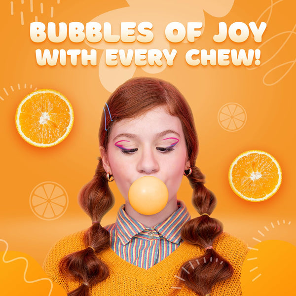 Gumballs for Gumball Machine - 1 Inch Large Gumballs - King Gumballs in Bulk - 2.4 Lb Gumball Machine Refills - 140 Pcs Giant Gumballs - Bulk Gum
