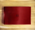 Vvivid Epoxy Gloss Carbon Fiber Red Demon Vinyl Wrap Film Roll (1Ft X 5Ft) Interior Use Only
