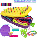 Friendship Bracelet Making Kit Toys, Ages 7 8 9 10 11 12 Year Old Girls Gifts Ideas, Birthday Present for Teen Girl, Arts and Crafts String Maker