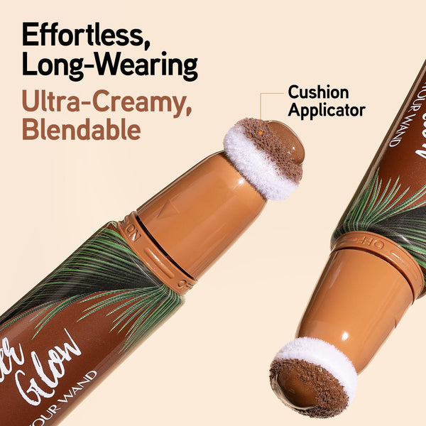 Physicians Formula Butter Glow Contour Wand, Easy Application for Instant Definition, Luxuriously Nourishing & Creamy - Medium to Deep