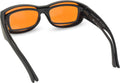Fit-Over Amber Blue Light Blocking Sleep Glasses For Prescription Glasses | Fit Over 99.9% Blue Light Blocking, For Sleep, Nighttime Eyewear,