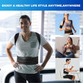 YOII Back Brace Posture Corrector for Men and Women, Fully Upper Back Support for Back,Neck,Shoulder,Lower Back Pain Relief