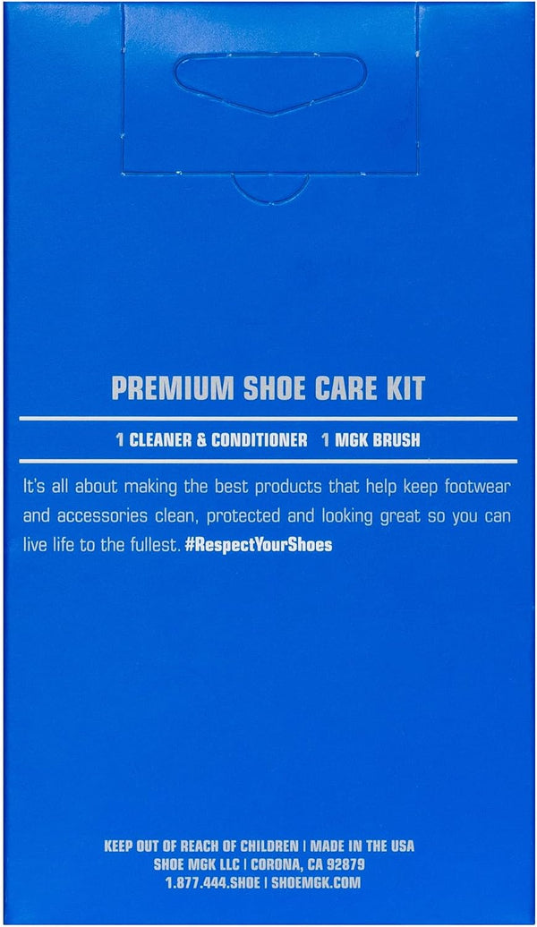 Shoe MGK Starter Shoe Cleaner Kit - Shoe Cleaner & Conditioner for All Shoes, Premium Shoe Brush