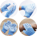 10 Pairs Exfoliating Gloves,Made of 100% Nylon,10 Colors Double Sided Exfoliating Gloves for Beauty Spa Massage Skin Shower Body Scrubber Bathing