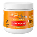 Neutrogena Rapid Clear Maximum Strength Acne Face Pads, for Acne Prone Skin, Salicylic Acid Treatment to Help Fight Breakouts, Oil-Free Facial