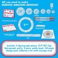 Spirograph Design Set Collectors Tin Ã¢ÂÂ Arts and Crafts, Kids Toys, Art Supplies, Craft Supplies, Drawing Kit, Spiral Art, Classic Gear Design
