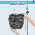 BESKAR XL Larger Shower Foot Scrubber Mat with Non-Slip Suction Cups | Cleans, Smooths, Exfoliates, Massages Your Feet Without Bending, Improve