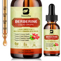 Berberine Supplement with Ceylon Cinnamon - Berberine Liquid Drops with Turmeric Curcumin, Ceylon Cinnamon, Bitter Melon, Berberine Phytosome for