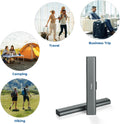 Aluminum Toothbrush Travel Case, Portable Travel Toothbrush Holder, Durable Manual Toothbrush Box Container for Traveling, Bathroom, Camping,