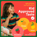 Smartypants Kids Multivitamin & Fiber Gummies: Prebiotic Fiber to Support Kids Digestion with Vitamin D3, C, Vitamin B12, B6, A, Zinc, Biotin,