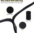 YMCRLUX 1"x32ft Hook and Loop Straps with 50 Metal Buckles, Adjustable Fastening Cable Straps, Cut-to-Length Cinch Strap, Reusable Nylon Securing