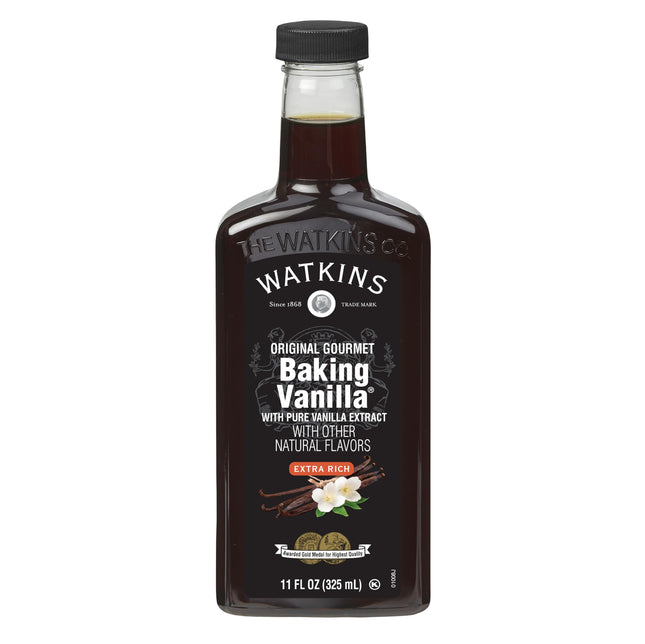 Watkins All Natural Original Gourmet Baking Vanilla, with Pure Vanilla Extract, 
