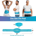 Comfytemp Back Ice Pack for Lower Back Pain Relief Product, Reusable Gel Lumbar Wrap for Sciatica Injury, Hot Cold Compress Brace for Herniated