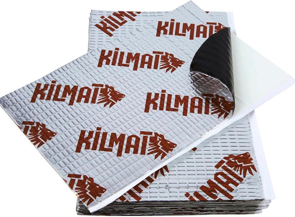 80 Mil 18 Sqft Car Sound Deadening Mat, Butyl Automotive Sound Deadener, Audio Noise Insulation and Dampening