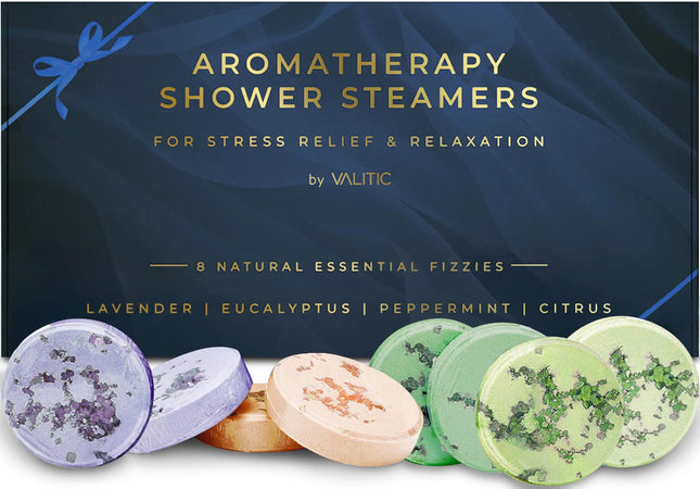 Valitic Aromatherapy Shower Steamers for Stress Relief and Relaxation - Gifts fo