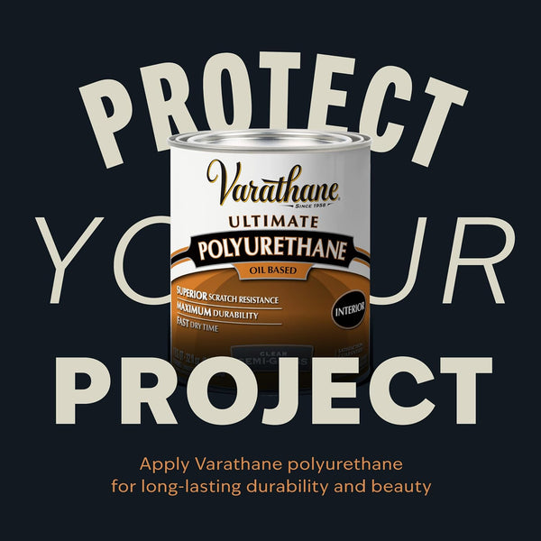 Varathane Dry Black Cherry Wood Stain 0.25 Quart (Pack of 1) Black
