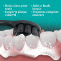 GuruNanda Butter on Gums Charcoal Toothbrush - 8000+ SoftexTM Bristles for Sensitive Teeth & Gums, Aids in Teeth Whitening, Extra Soft (6 Count) 6