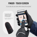 Kyncilor Womens Winter Gloves Mens Thermal Gloves with Touchscreen Fingers Anti-Slip Grip for Runing Working Texing Driving