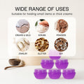 Beauticom 10G/10ML Frosted Container Jars with Inner Liner for Scrubs, Oils, Salves, Creams, Lotions, Makeup Cosmetics, Nail Accessories, Beauty