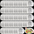 GXXMEI 300PCS Fresh Keeping Bags Food Covers Disposable Elastic Food Storage Covers, Plastic Sealing Elastic Stretch Adjustable Bowl Lids,