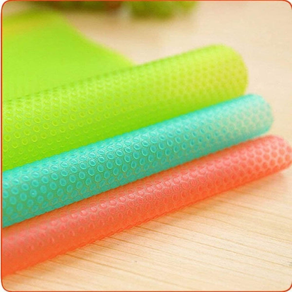 Aiosscd 7 PCS Shelf Mats Refrigerator Liners Washable Refrigerator Pads Fridge Mats Drawer Placemats Home Kitchen Gadgets Accessories Organization