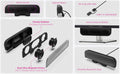 Computer Speakers for Desktop PC, Monitor Speakers, USB Plug-In, Wired, External Speaker for Laptop, Small Computer Soundbar for PC, with Loud