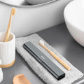 Aluminum Toothbrush Travel Case, Portable Travel Toothbrush Holder, Durable Manual Toothbrush Box Container for Traveling, Bathroom, Camping,