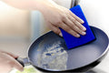 Scotch-Brite Non-Scratch Scour Pads, Scouring Pads for Kitchen and Dish Cleaning, 3 Pads 3 Pack