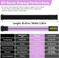 BFR Booty Bands for Women Glutes - Blood Flow Restriction Bands with Weekly Plan for Legs, Butt & Hip Building, Occlusion Bands for Workouts, Best