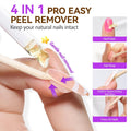 Gelike EC 6-in-1 Jelly Nail Builder Gel: Sheer Baby Pink UV Rubber Base Gel for Apex Building & Extension – Extra Strong Adhesive for Press On &