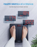 RENPHO Smart Scale for Body Weight, FSA HSA Eligible, Digital Bathroom Scale BMI Weighing Bluetooth Body Fat Scale, Body Composition Monitor