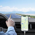 Car Phone Holder Mount, Super Stable Air Vent Cell Phone Car Mount with 2025 Metal Hook Clip, 360Â° Rotation,One Button Release for Iphone,