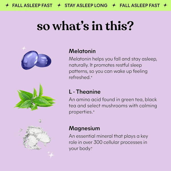 Lemme Sleep Gummies with 5Mg Melatonin, Elderberry, Magnesium, L-Theanine, Chamomile and Lavender, Drug-Free Nighttime Sleep Aid, Gluten Free,