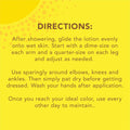 Jergens Natural Glow in Shower Lotion, Self Tanner for Fair to Medium Skin Tone, Sunless Tanning Wet Skin Lotion for Gradual, Flawless Color, 7.5