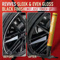 Wheel Scratch Repair Kit, Gloss Black Rim Repair Kit Curb Rash, DIY Alloy Wheel Repair Kit, Car Wheel Rim Scratch Repair Kit, Rim Paint Pen for