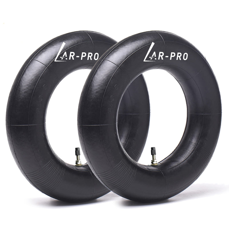 2 Pack 3.00/3.50-8 Replacement Inner Tubes with TR4 Valve Stem for pneumatic wheelbarrow wheel,cart wheel, garden cart, wagons - Made From Heavy