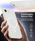 SPIDERCASE Magnetic for iPhone 17e Case for iPhone 16e Case, Antique White Antique White Iphone 16e/17e 6.1''
