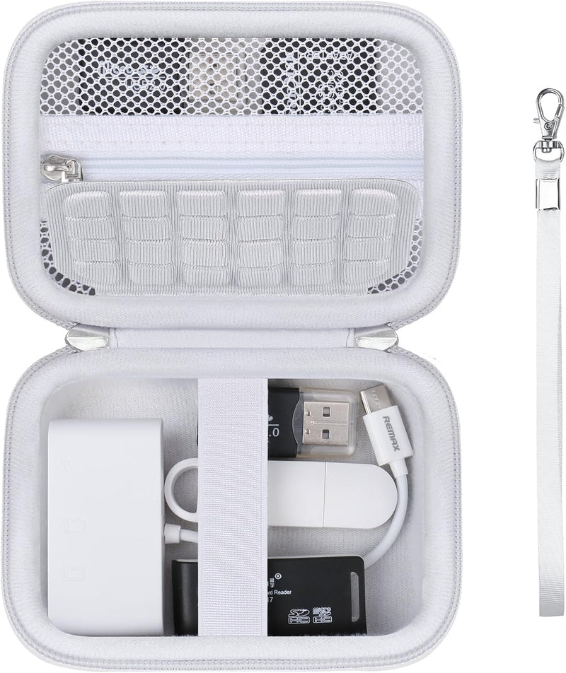 Computer Memory Card Readers Organizer Case Compatible with SD Card Reader, USB C SD Card Reader, TF Card, Micro SD Card, Portable Memory Card