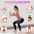 Resistance Bands for Working Out, Exercise Workout Bands for Women & Men, 3 Levels Elastic Stretch Bands for Exercise with Carry Bag for Physical