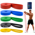 Pull Up Bands, Resistance Bands Set, Exercise Workout Bands for Men & Women, Ideal for Body Stretching, Physical Therapy and Muscle Training Colorful