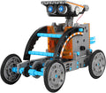 Lucky Doug Solar Power Robot Building Kits Toys for Boys Girls Ages 8-13, STEM Kit Gifts for Kids 8 9 10 11 12 13 Years, DIY Educational Science