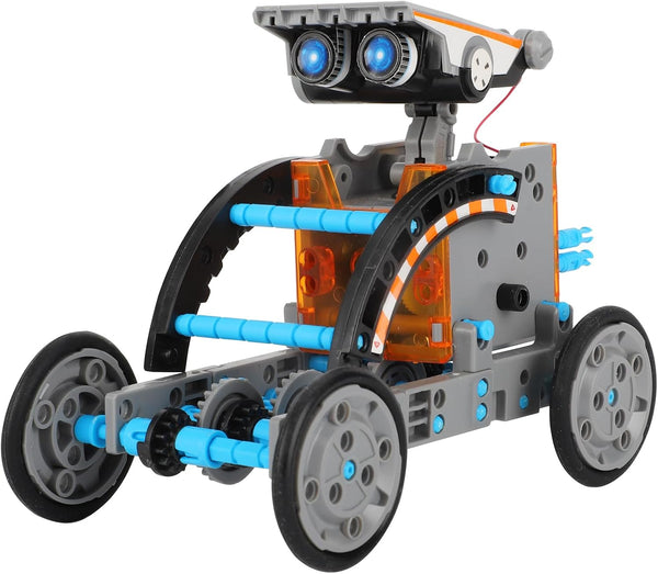 Lucky Doug Solar Power Robot Building Kits Toys for Boys Girls Ages 8-13, STEM Kit Gifts for Kids 8 9 10 11 12 13 Years, DIY Educational Science